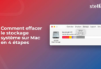 Comment nettoyer le stockage d'un Mac